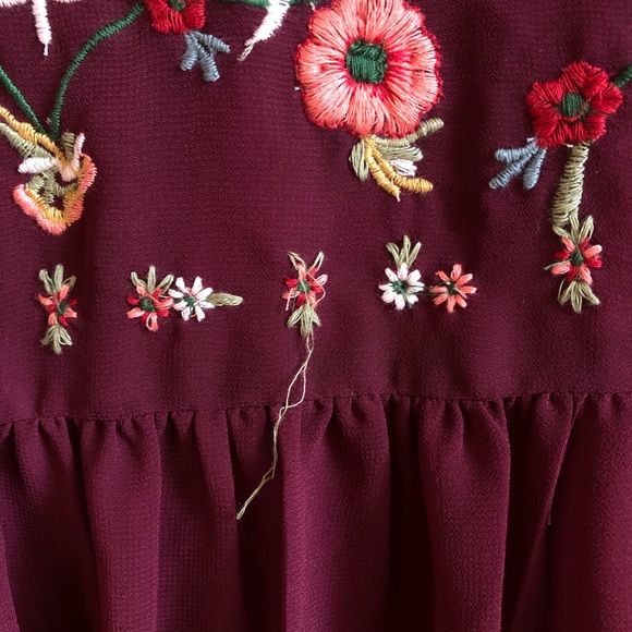 altar’d state floral embroidered blouse - Picture 3 of 4